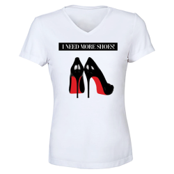 Carra I Need More Shoes дамска тениска